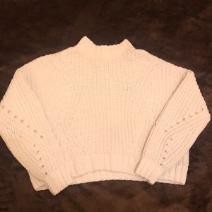 Hollister cropped sweater
